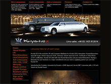 Tablet Screenshot of limoworlduk.com
